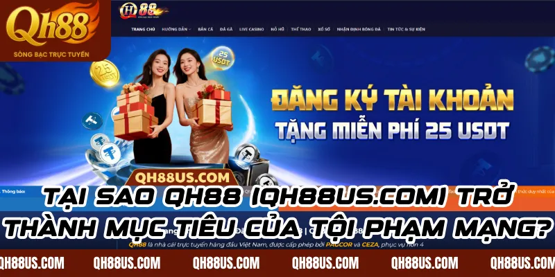 Tại Sao QH88 (babytroll.ai) Trở Thành Mục Tiêu Của Tội Phạm Mạng?